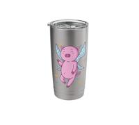 Fairy Pig with Magic Wand Animal Stainless Steel Insulated Tumbler