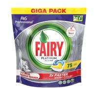 Fairy Dishwasher Tablets Platinum Pack 75 Lemon