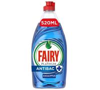 Fairy Platinum Antibacterial Washing Up Liquid Eucalyptus 520 ml