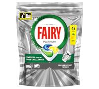 Fairy Platinum Dishwasher Tablets, Lemon, 45 Capsules