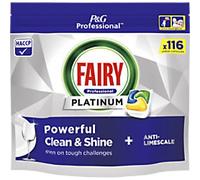 Fairy Platinum Dishwasher Tablets Tabs Lemon Pack of 116