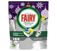 Fairy Platinum Lemon All In One Dishwasher Tablets, With Shiny Cleaning & Scent of Lemon, 59 Tablets