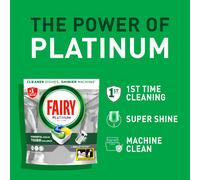 Fairy Platinum Lemon AllIn1 Dishwasher Bulk Pack 51 Pods Platinum Dish