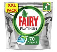 Fairy Platinum Original DishWasher Tablets, 70 Tablets