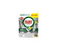 Fairy Platinum Plus All-In-1 Dishwasher Tablets, Bulk Pack- 74 Pods, Lemon, With Greasy Filter & Rinse Aid Action