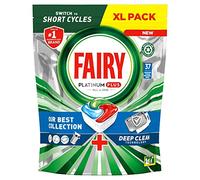 Fairy Platinum Plus Deep Clean Dishwasher Tablets Fresh Herbal Breeze, 37 Tablets