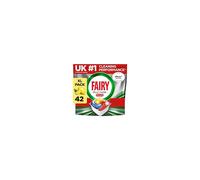 Fairy Platinum Plus Dishwasher Tablets 42 Pack Lemon Scent Anti Dull