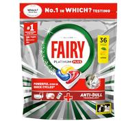 Fairy Platinum Plus Dishwasher Tablets, Lemon, 36 Capsules