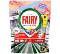 Pack of 40 Fairy Mrs Hinch Platinum Plus Auto Dishwashing Tablets