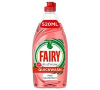 Fairy Platinum Washing Up Liquid Pink Grapefruit 520 ml