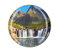 Fairy Pools Isle of Skye Scotland UK Fridge Magnet Tourist Souvenir Gift Collectibles Refrigerator Crystal Magnetic Sticker