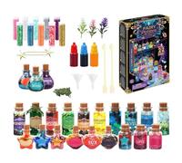 Fairy Potion Kit, Creative Potions Making Craft Set With Bottles For Kids Boys Girls And Families, Fun Art Supplies For Birthday Creative Play And Imaginative Activities, 9.25x6.69x2.36 Inc