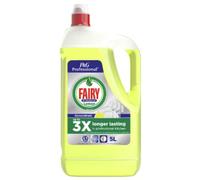 Fairy Professional Concentrated Washing Up Liquid Lemon 5L | Catering-Size Dishwashing Liquid | Tough on Grease | Long-Lasting Commercial Washing Up Liquid | 5 Litre Bottle