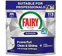 Fairy Professional Dishwasher Tablets Platinum Original Pack of 113