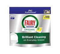 Fairy Professional Original All In One Dishwasher Capsules x140 Capsules Lemon (