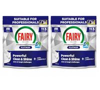 Fairy Professional Platinum Dishwasher Tablets 113 Washes x2 (226 Total)