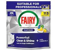 Fairy Professional Dishwasher Tablets Platinum Lemon Pack of 113
