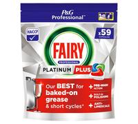 Fairy Professional Platinum Plus Dishwasher Tablets - 59 Capsules