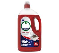 Fairy Professional Platinum Washing Up Liquid, Long Lasting Shine, Easy To Use, Remove Tough Spots, Household Cleaner, Ideal For Commercial Kitchens, 4L