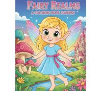 Fairy Realms: A Coloring Book Journey: Scenes of Magic, Nature, and Wonder