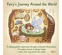 Fairy’s Journey Around the World: A calming global exploration through enchanted illustrations. From fairy forests to distant lands-color your way across the world. (Adult coloring books)