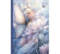 Fairy School Notebook for Romantic Girls: Peony Of The Dawn - Blooming Fairies | 120 College Ruled Pages | Also Perfect As Fairytale Writing Journal Gift Idea | Surprise Story Inside