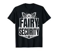 Fairy Security Costume for Mom Dad Adults Kids Halloween T-Shirt