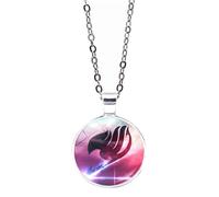 FAIRY TAIL Anime Necklace Hundred with Jewelry Pendant Decorations for Close Loved Ones Ladies Men Students Manga Fans