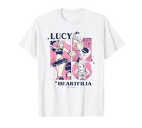Fairy Tail Lucy Heartfilia Multi Pose Distressed Showcase T-Shirt