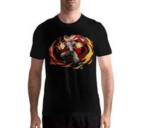 Fairy Tail Men's Tee Funny Short Sleeve T-Shirt Black(XX-Large)