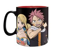 Fairy Tail Mug Lucy, Natsu & Emblem Box Ceramic Cup 460ml ABYSTYLE