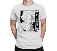 Fairy Tail Personalized Print T-T-Shirts Hemden Harajuku Sports Style Top Unisex-XL Black(Large)