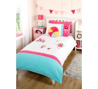 Fairy Tale Applique Kids Bedding Pillowcase Sweet Dreams Multi Single
