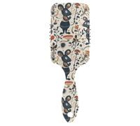 Fairy Tale Cute Fancy Rats cute brush for thick hair women Designed wet dry brush for hair loss with Ergonomic handle cepillo para cabello
