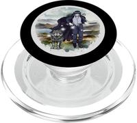 Fairy Tale Figurine Warriors Wolves Wolf Nature Fantasy PopSockets PopGrip for MagSafe