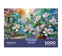 Fairy Tale GardenComplex 1000-Piece Jigsaw Puzzles for Adults Offering An Array of Challenging Puzzle Games - Serves As A Remarkable And Entertaining Gift for Adults And Kids Age 12 Years Up 70x50cm/
