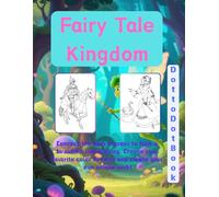 Fairy Tale Kingdom Dot To Dot Coloring books for Adults Relaxation.It contains 48 pictures of T-Rex,soldier and other pictures.Large Print Size.This book size is 8.5*11 inches.