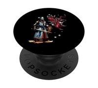 Fairy Tale Knight Children's Knight Armor Fairy Tale Figure Dragon PopSockets Adhesive PopGrip
