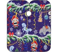 Fairy Tale Nutcracker Hair Cutting Gown Easy Clean Beard Bib Adjustable Hairdressing Apron For Home Barbershop Barbers 140X168Cm