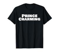 Fairy Tale Prince Charming Bold Fantasy Style Humor Design T-Shirt