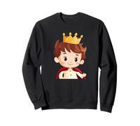 Fairy Tale Prince with Crown for a Magical Vibe Sweatshirt