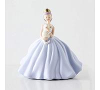 Fairy Tale Princess Resin Ornaments Princess Style Series Fashion Doll Suitable for Placing on Desktops and Bedrooms Lucky Wealth Desktop Decor Desk Sculpture T (B)