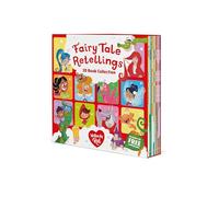 Fairy Tale Retellings by Red 10 Picture Book Box Set - Wonky Wolf, Goldieshots, Jack and the Baked Beanstalk & More - Funny Twisted Fairy Tales - Illustrated Gift Set