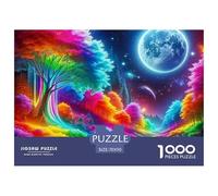 Fairy Tale Secret Realm 1000 Piece Scenery Jigsaw Puzzle for Adults And Kids Challenging Puzzle Games 1000 Pieces Fun, Challenging & Brainteasing Adults Jigsaw Puzzle Challenge High Difficulty 70x50cm