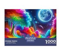 Fairy Tale Secret Realm 1000 Piece Scenery Jigsaw Puzzle for Adults And Kids Family Puzzle Educational Games 1000 Pieces Beautiful Decoration Puzzle for Women, Gifts for Men 38x26cm/1000pcs