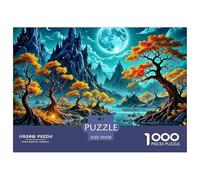 Fairy Tale Secret Realm 1000 Piece Scenery Jigsaw Puzzle for Adults And Kids Family Puzzle Educational Games 1000 Pieces Fun, Challenging & Brainteasing Adults Jigsaw Puzzle for Women, Gifts for Men 7