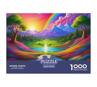 Fairy Tale Secret Realm 1000 Piece Scenery Jigsaw Puzzles for Adults And Kids Challenging Puzzle Games 1000 Pieces Fun, Challenging & Brainteasing Adults Jigsaw Puzzle Birthday Gifts 70x50cm/1000pcs