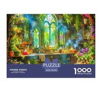 Fairy Tale Secret Realm 1000 Piece Scenery Jigsaw Puzzles for Adults And Kids Family Puzzle Educational Games 1000 Pieces Stress Reliever Challenge High Difficulty 70x50cm/1000pcs