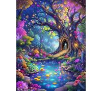 Fairy Tale Tree 4000 Piece Jigsaw Puzzles For Adults, Fun Challenging & Brainteasing 4000 piece Adult jigsaw puzzle, Impossible puzzles, Gift for Men/Women, Finished Size is 141x87cm
