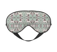 Fairy Tale Unicorn03 Eye Mask for Sleeping, Sleep Mask Blocks Light Perfect for Women and Men, Soft and Comfortable Blindfold for Travel